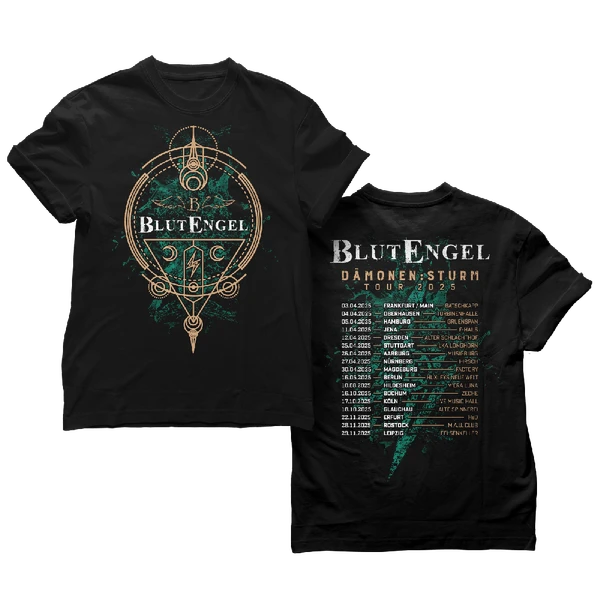 Blutengel "Dämonen:Sturm" Tour T- Shirt S