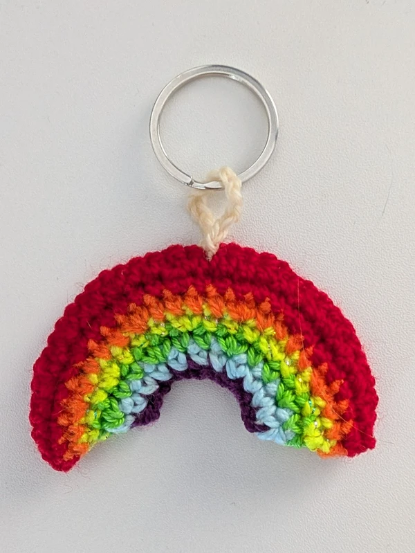 Regenbogen Schlüsselanhänger- eine Spende für den Tierschutz